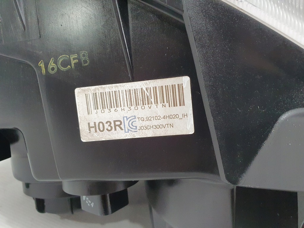 фото №14, Hyundai h1 h300 07- лампа права перед 92101-4h0xx