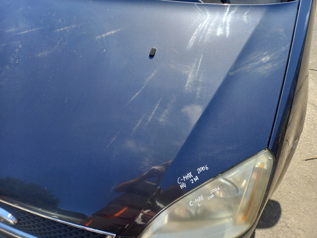 фото №5, Ford focus c-max капот кришка двигуна h4