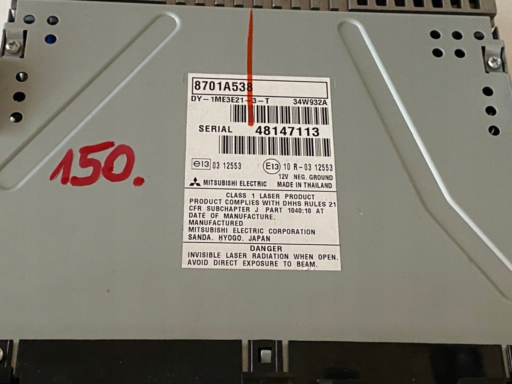 фото №8, Радио cd mitsubishi space star 8701a538