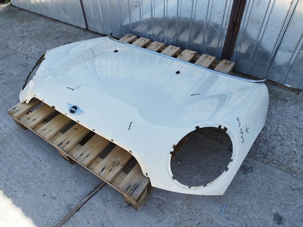 Купить Капот лак 850/0 pepper white mini r56 r57 рестайлинг  2010-2013 1,6 бензин