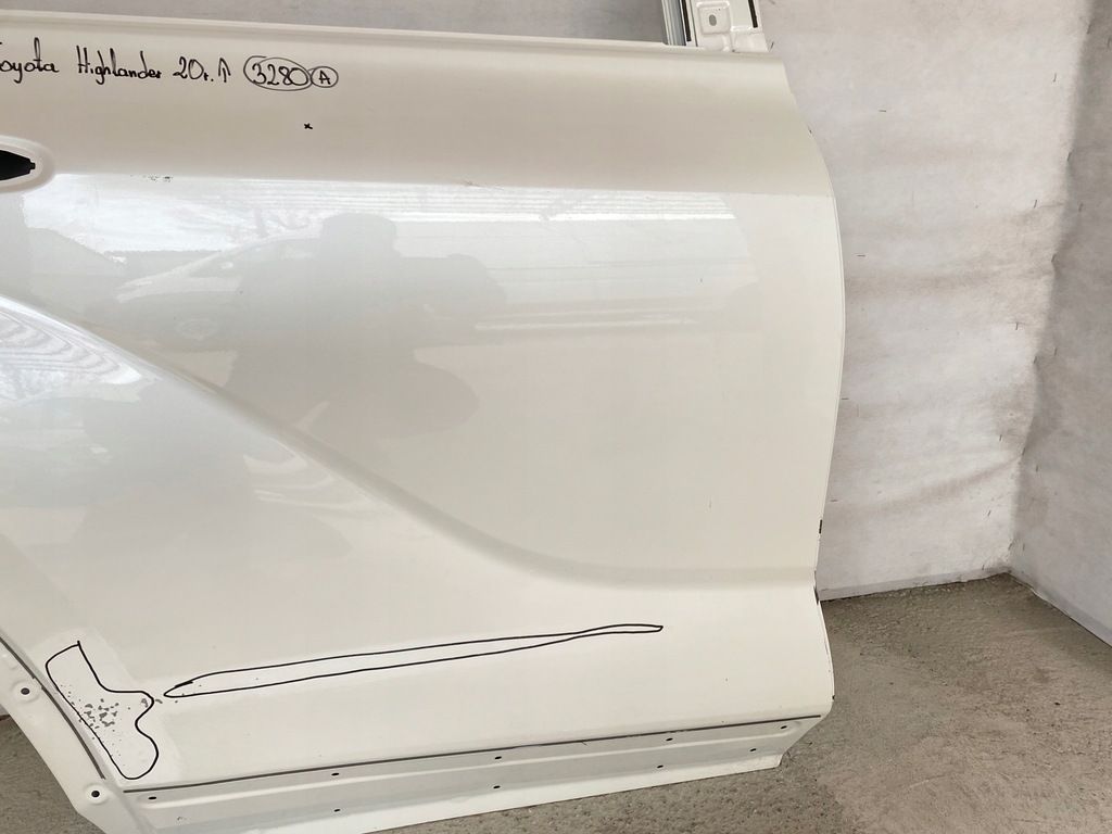 фото №7, Toyota highlander iv 2019r- двері праве задні