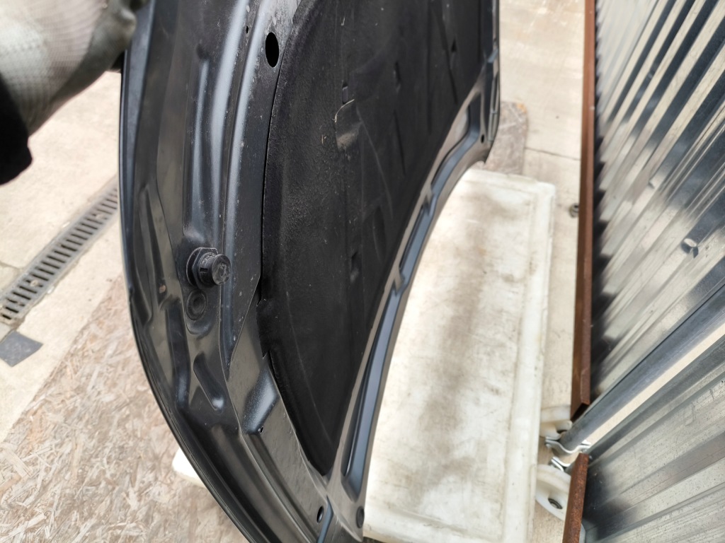 Капот крышка двигателя audi a4 b8 рестайлинг  lx7r 2011-2016 с Разборки