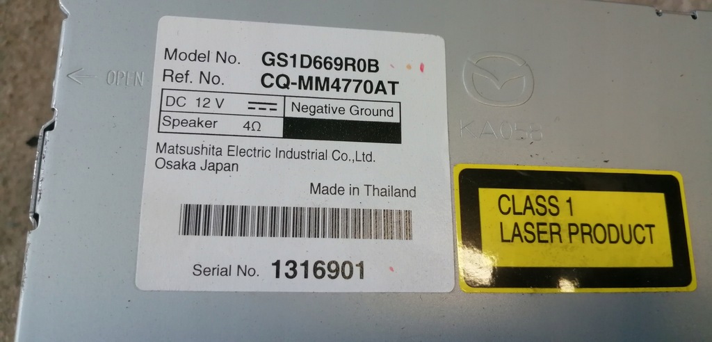 фото №2, Mazda 6 gh ii 08-12 радіо cd mp3