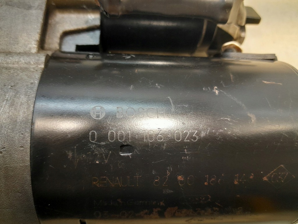 фото №7, Стартер laguna ii 2.0 16v 001106023