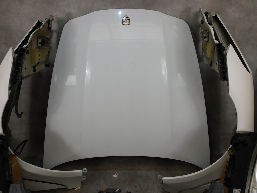 фото №8, Porsche panamera 970 kompletny перед капот лампи бампер pas білий