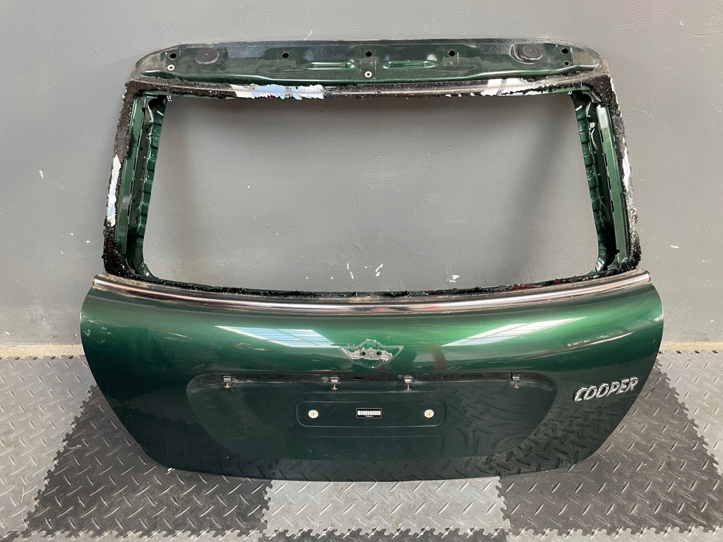 фото №2, Mini cooper r56 крышка багажника задняя british racing зелёный