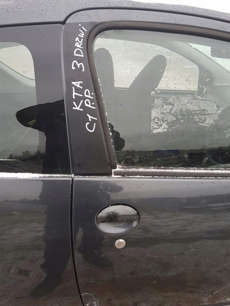 фото №2, Двері правий перед citroen c1 3d kta