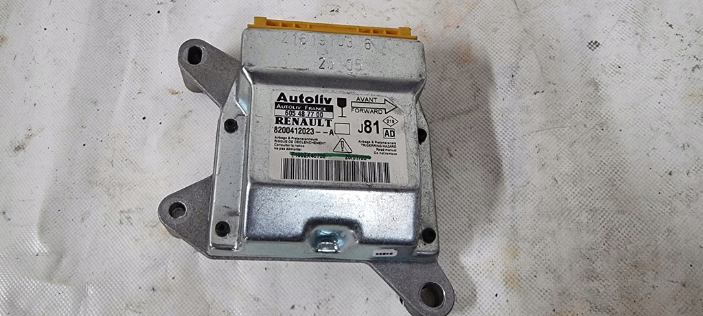 фото №1, Блок управления подушка безопасности renault espace iv 8200412023