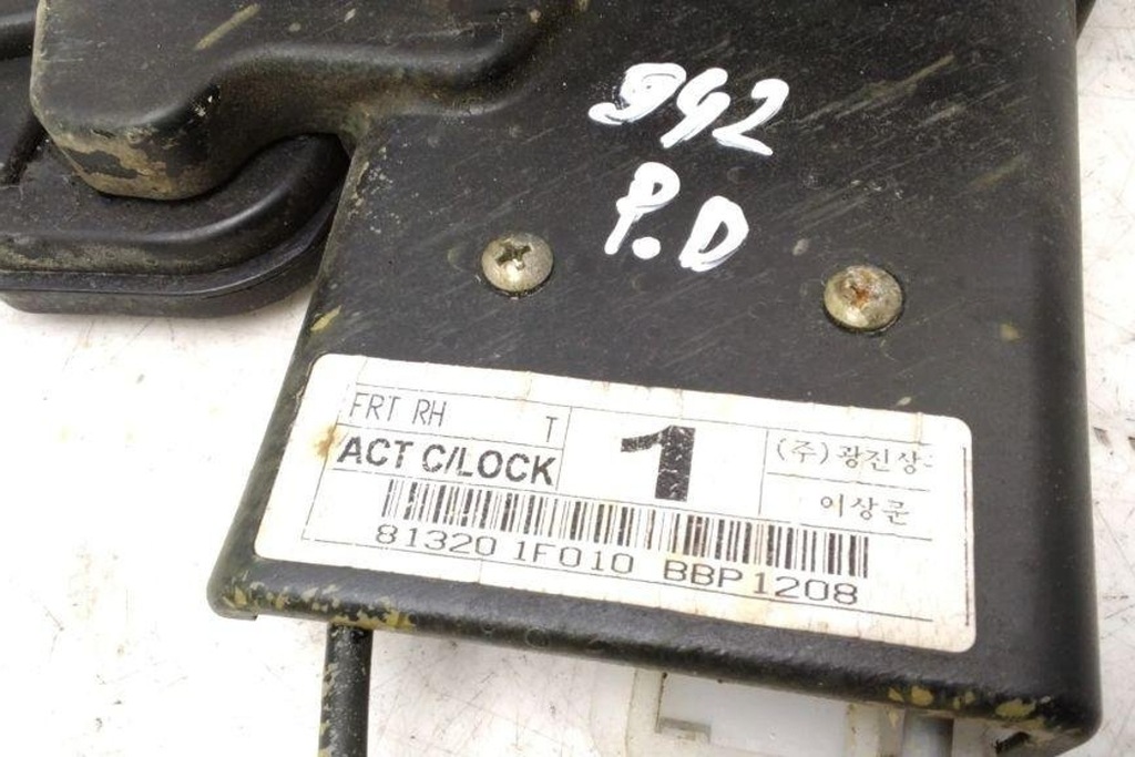 фото №8, Замок правих передніх двері kia sportage v nq5 813201f010 2.66l