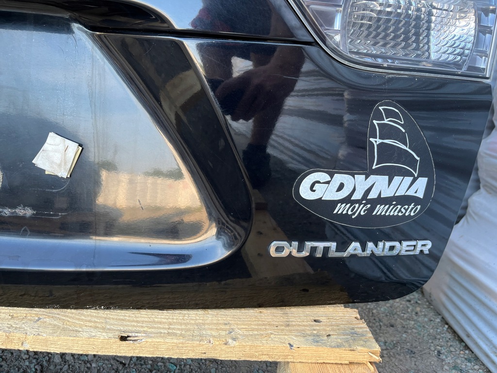 фото №10, Mitsubishi outlander ii крышка багажника багажника задняя комплектная