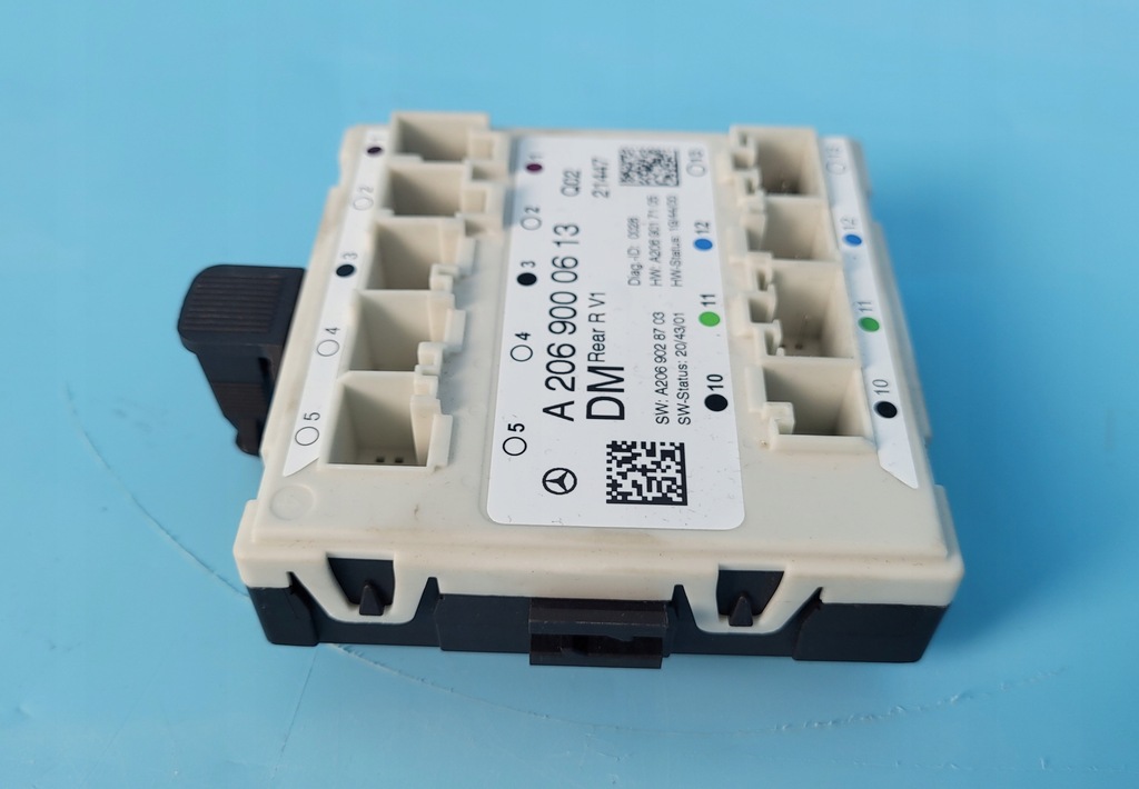 фото №8, Mercedes w206 21r модуль комфорта дверь правое задняя a2069000613