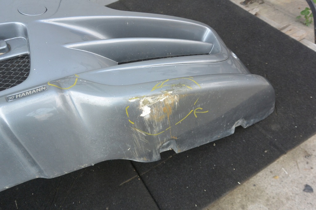 фото №9, Bmw x5 e70 бампер перед передний hamann 06-10 оригинал