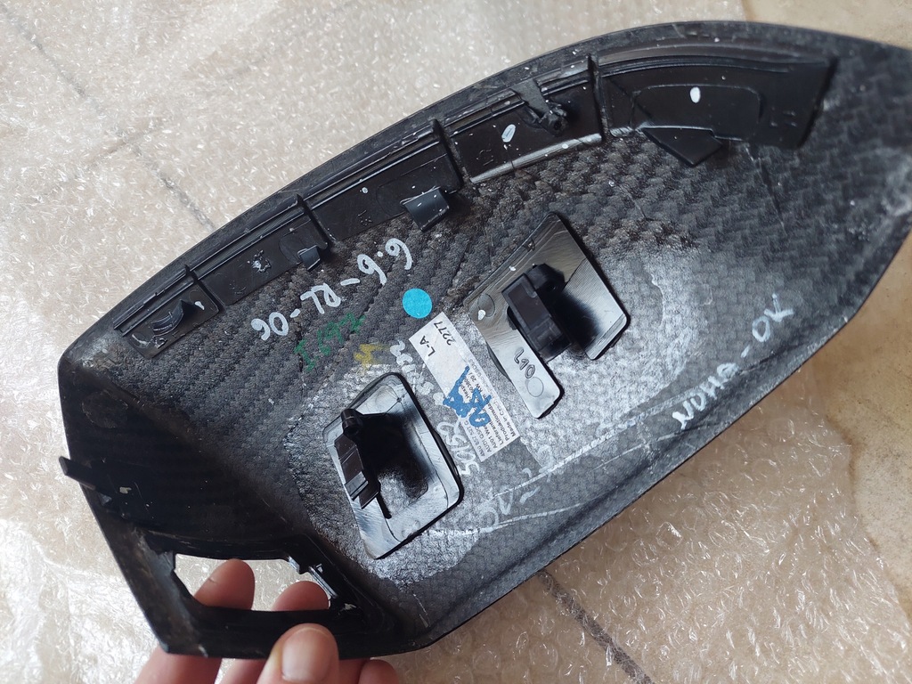 фото №11, Корпус зеркало - левая - карбон - audi q7 ii - sq7 - audi q5 ii - sq5- 4m0