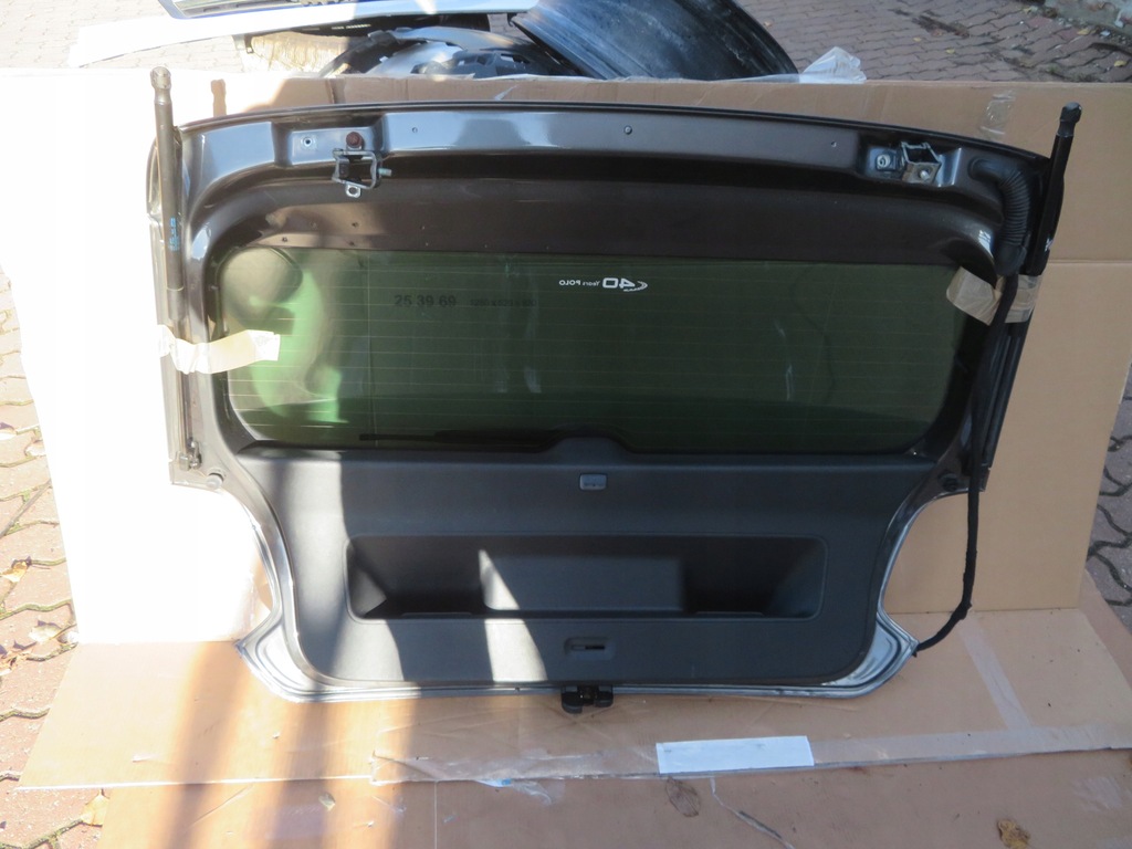 фото №12, Крышка багажника багажника vw polo v 6r 6r0 09-17 ld7r