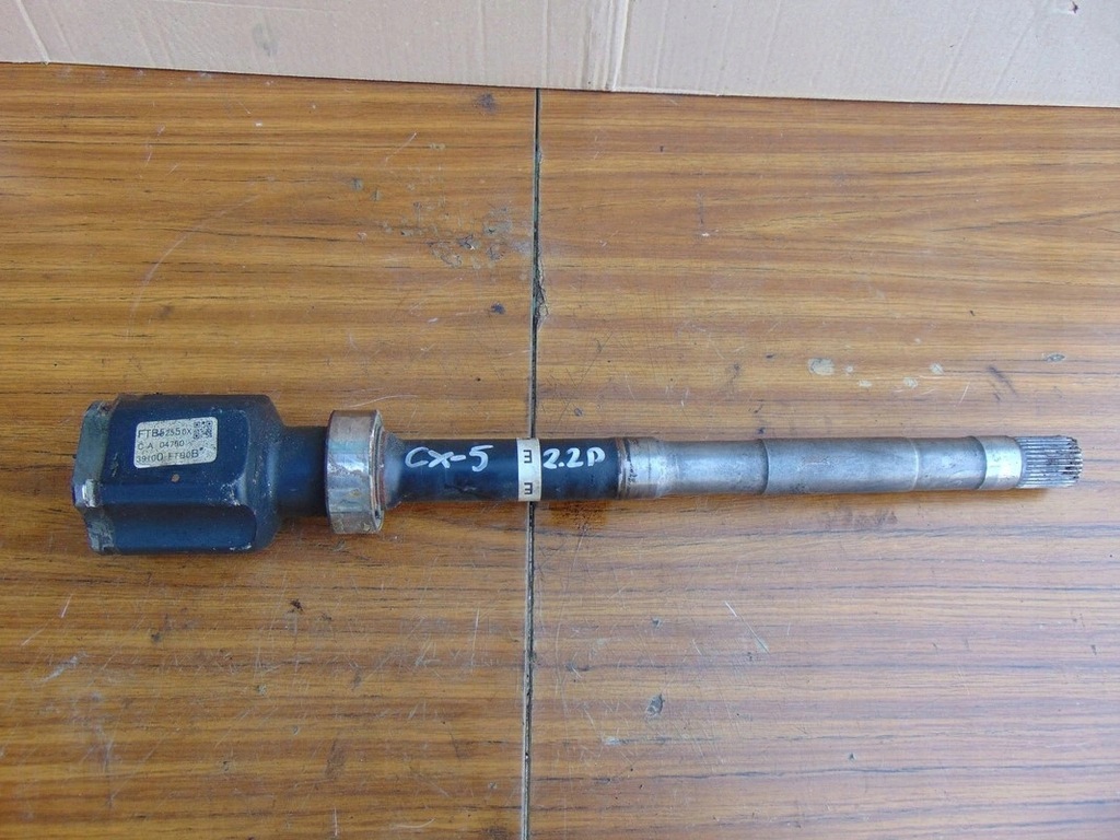 фото №1, Привідний вал права перед mazda cx-5 2.2 d 39100-ftb0b