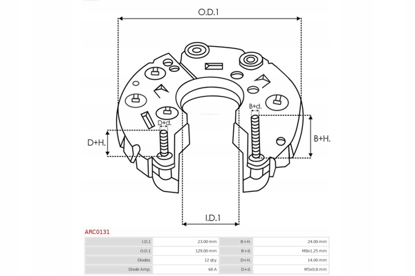 фото №4, Випрямляч, генератор as-pl arc0131