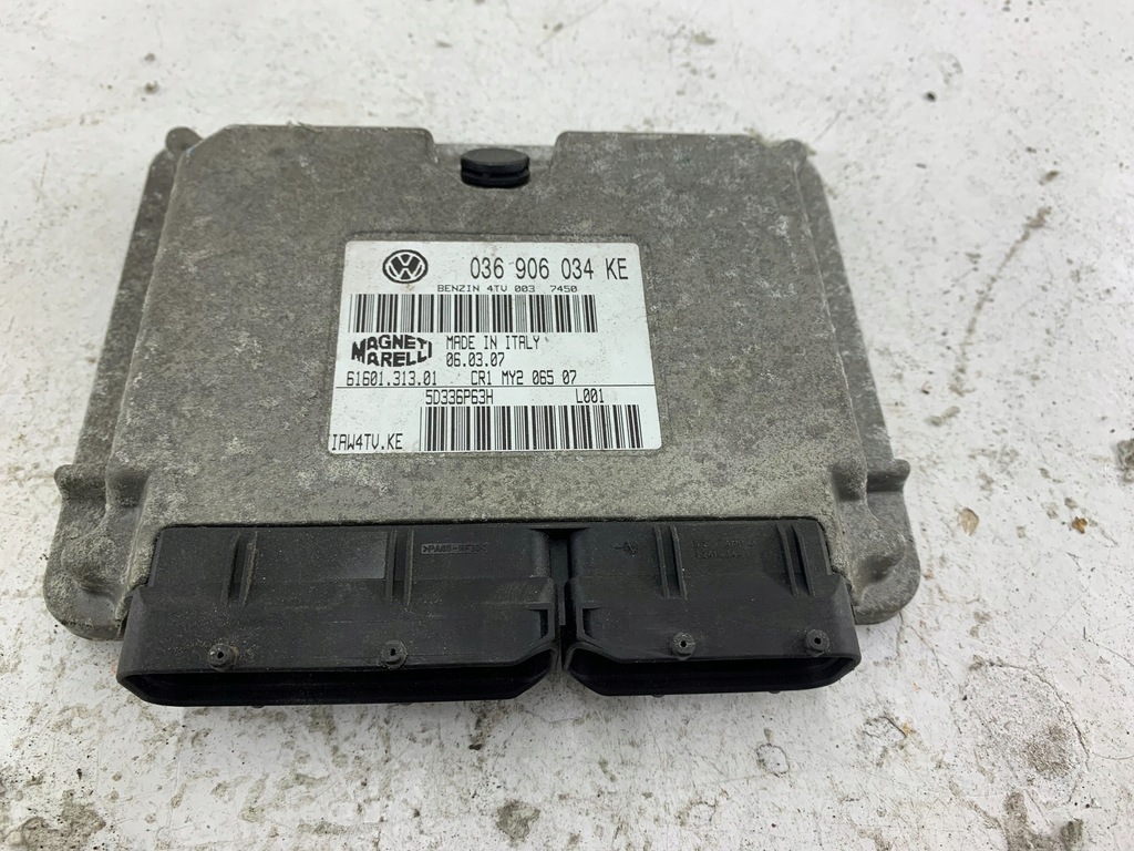 фото №4, Бортовой компьютер блок управления двигателя skoda fabia mk1 036906034ke
