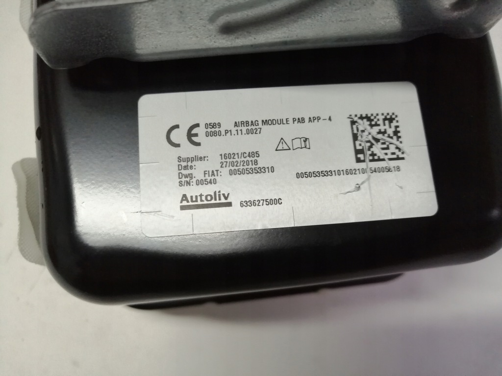 фото №9, Подушка безопасности подушка пассажира alfa romeo stelvio