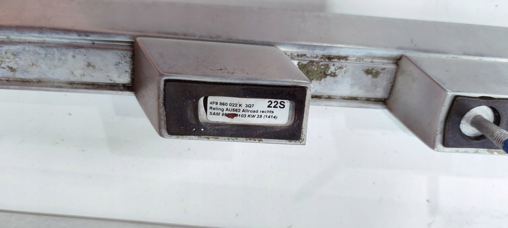 фото №5, Рейлинг крышный хром комплект audi a6 c6 allroad