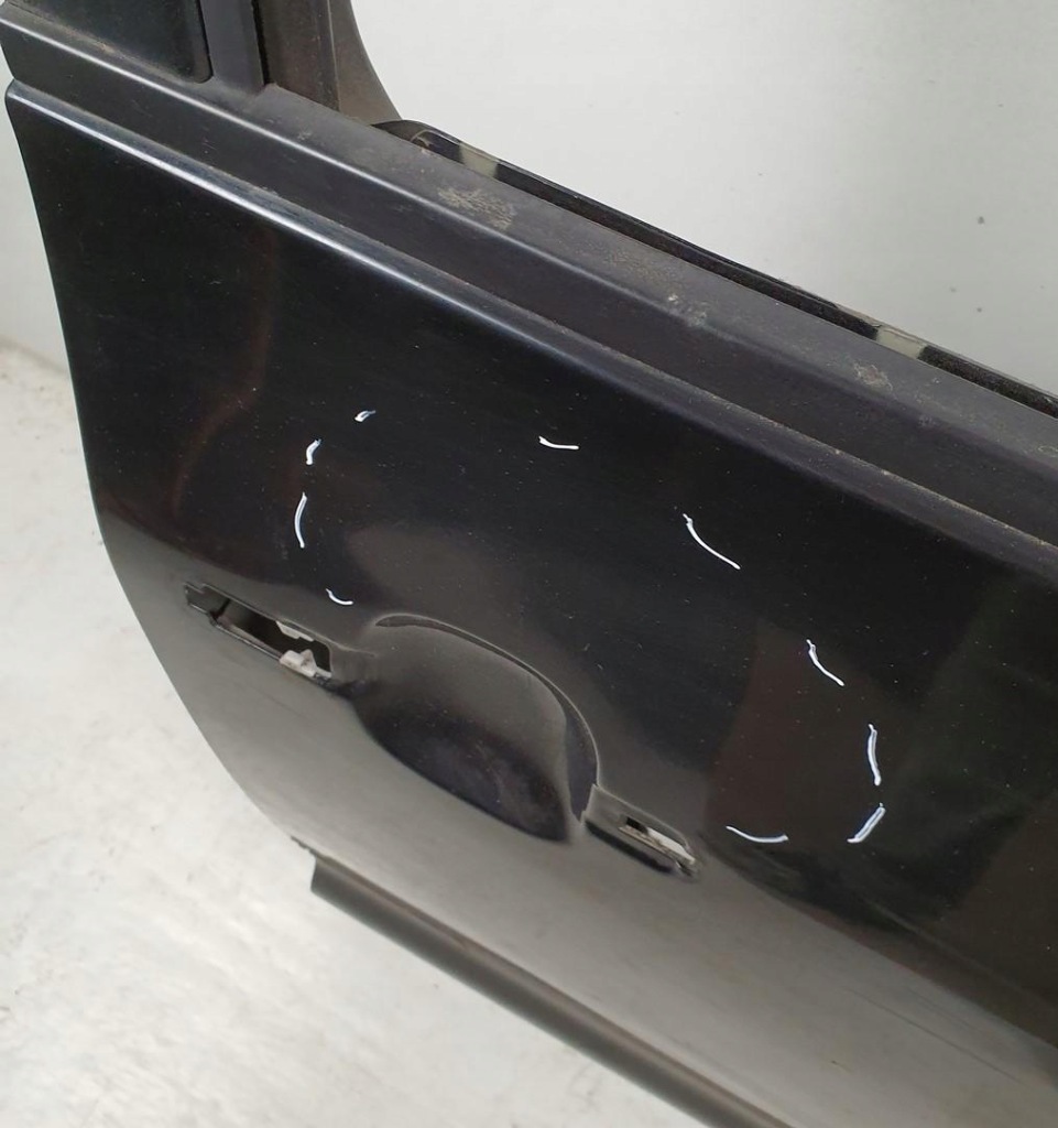 фото №3, Дверь правый перед solid black ford galaxy mk2