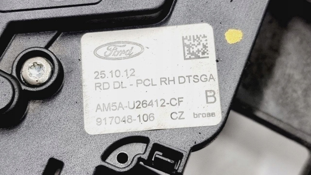 фото №7, Замок двері правий задній задня ford grand c-max am5a-u26412-cf