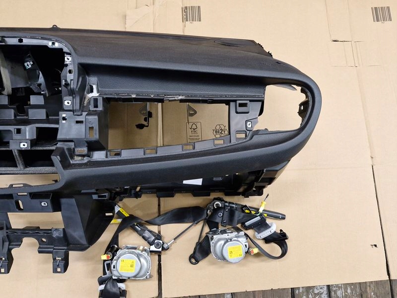 Fiat 500x панель приладів приладова оригінальний номер ремені ліве правий + 2 подушка безпеки пасажира водія Доставка