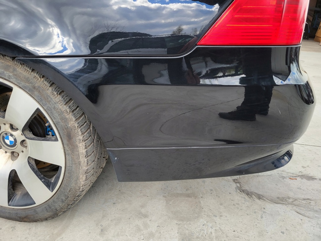 Bmw e61 lift 07r бампер задній задня schwarz 2 ii Зі Шроту