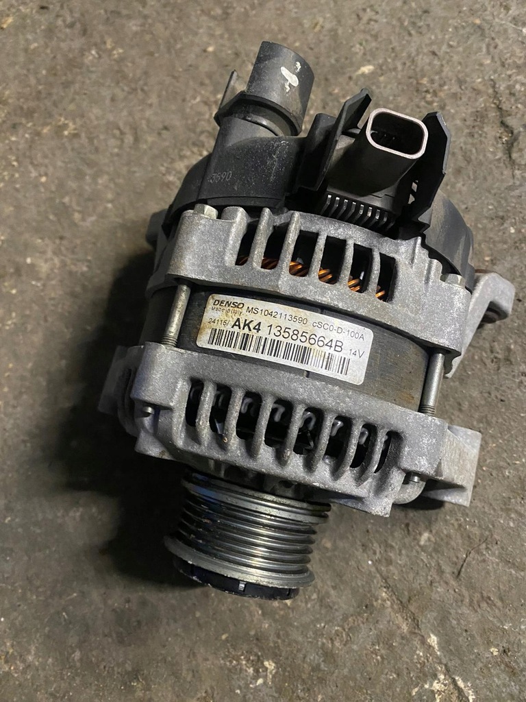 фото №1, Opel corsa e генератор 13585664b