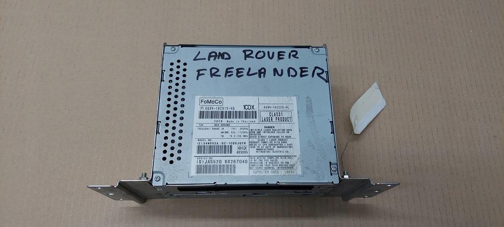 фото №4, Радио cd land rover freelander ii