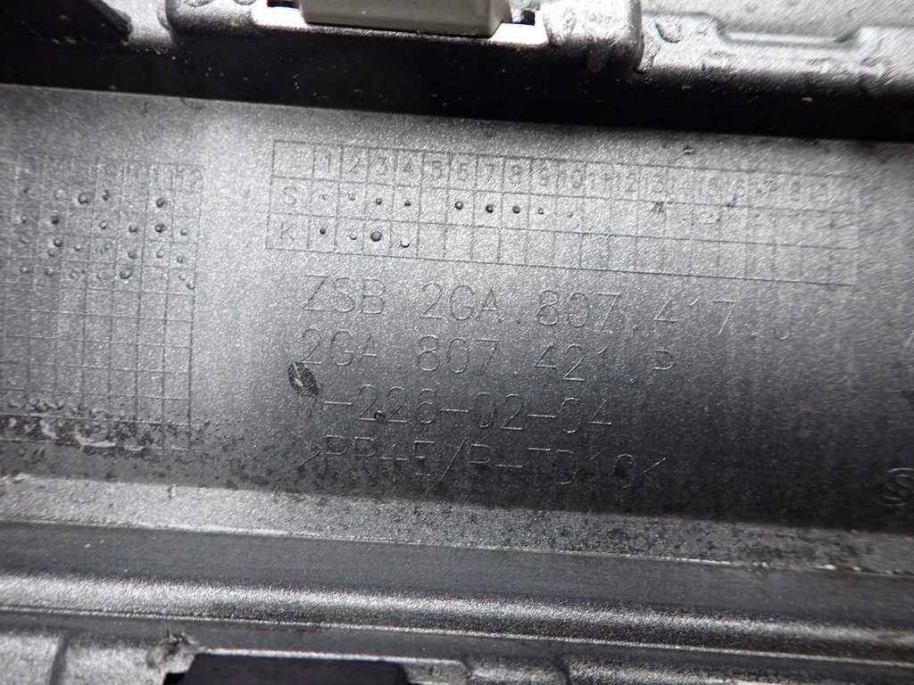 фото №10, Vw t-roc r-line lift 21- бампер задняя задний 6xpdc