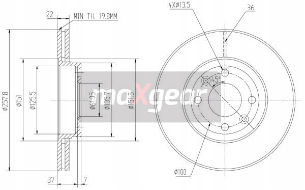 фото №7, Диск ham. renault p. kangoo 08- колеса 14- dacia lodgy- dokker с покрытие a