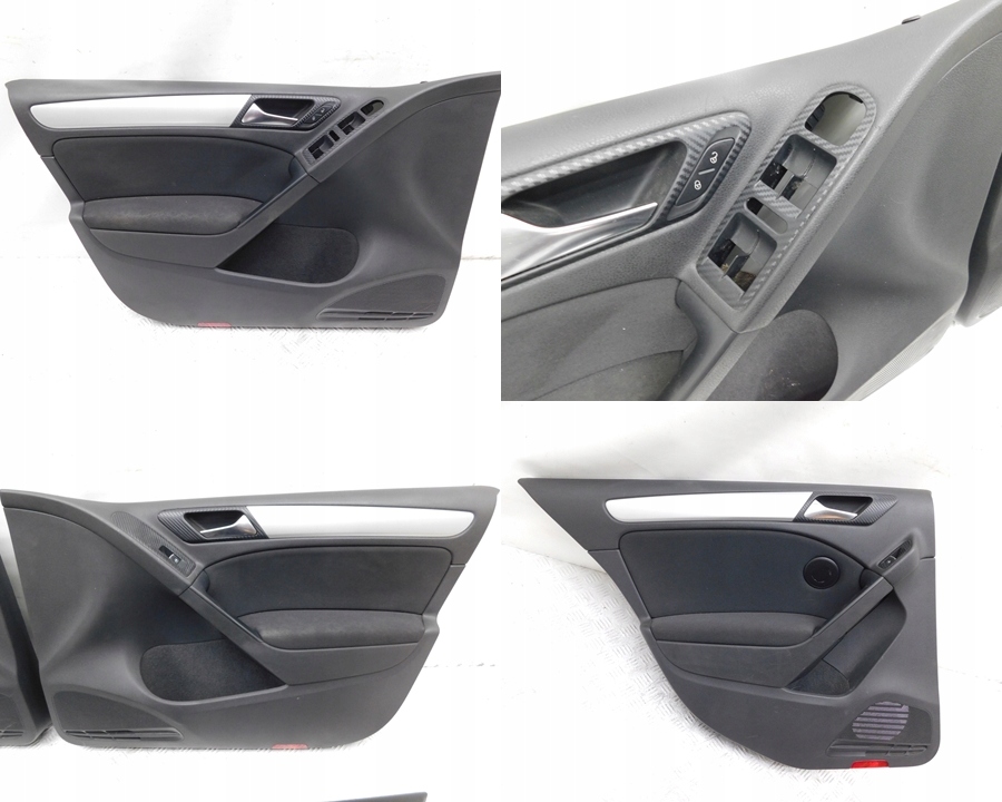 фото №16, Сидіння комплект заднє сидіння обшивки - vw golf vi gti 5d