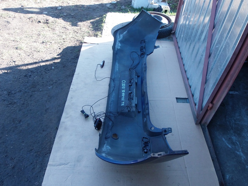 фото №13, Бампер задняя nv432 renault clio iii 3 дверь europa