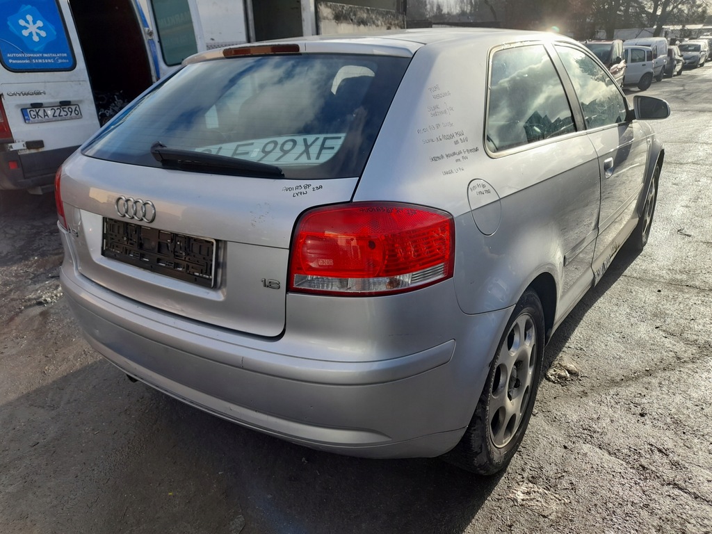 фото №16, Audi a3 8p кришка багажника багажника задня задня ly7w