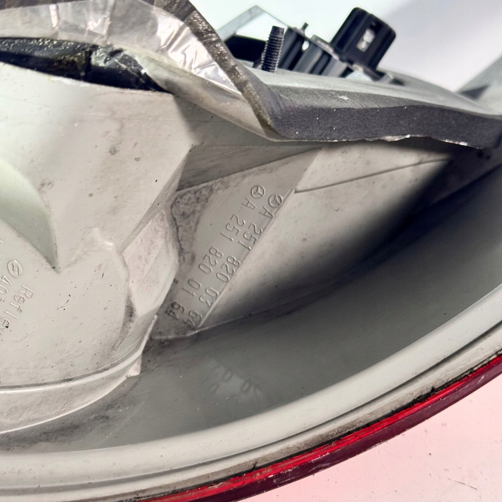 фото №8, Лампа левый задняя левая задняя mercedes klasa r w251 a2518200364