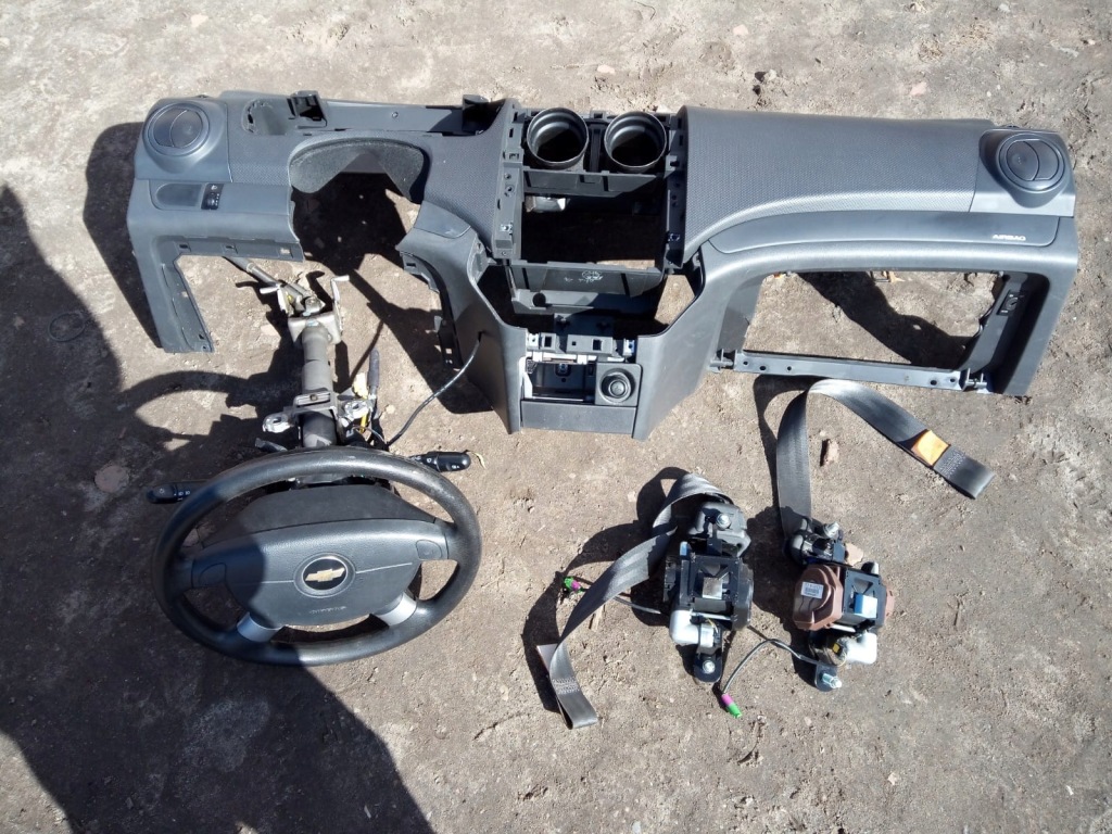 фото №1, Chevrolet aveo 2008 -11 консоль подушки безопасности