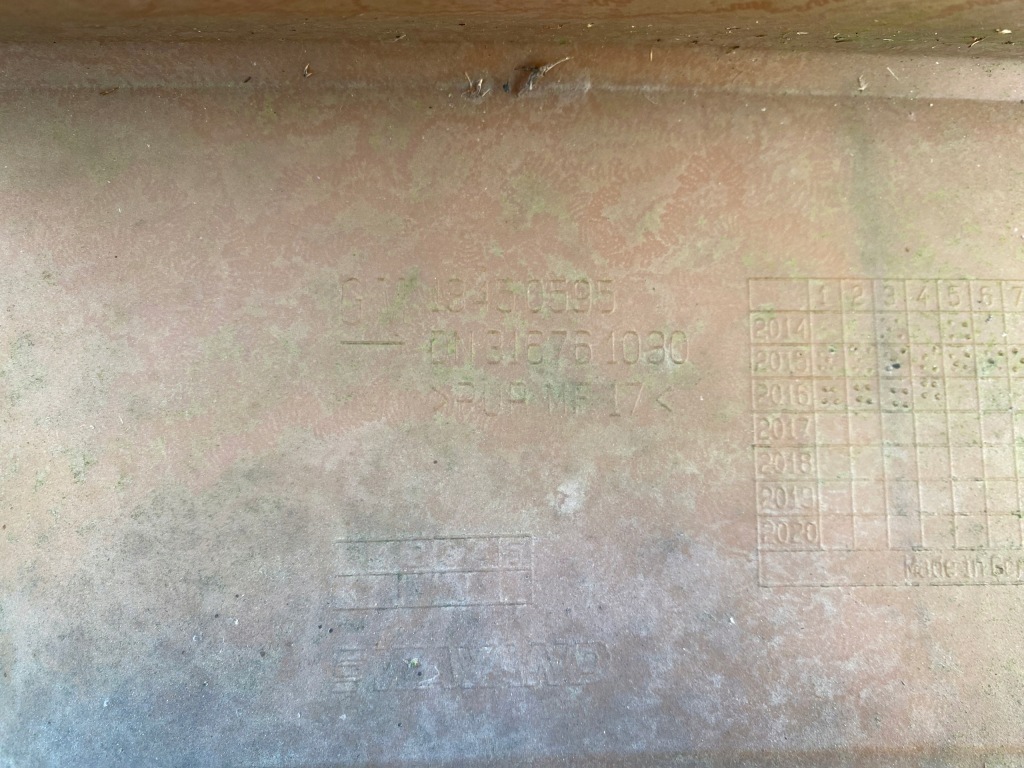 фото №11, Opel adam opc спойлер диффузор бампера задняя 13450595 оригинал