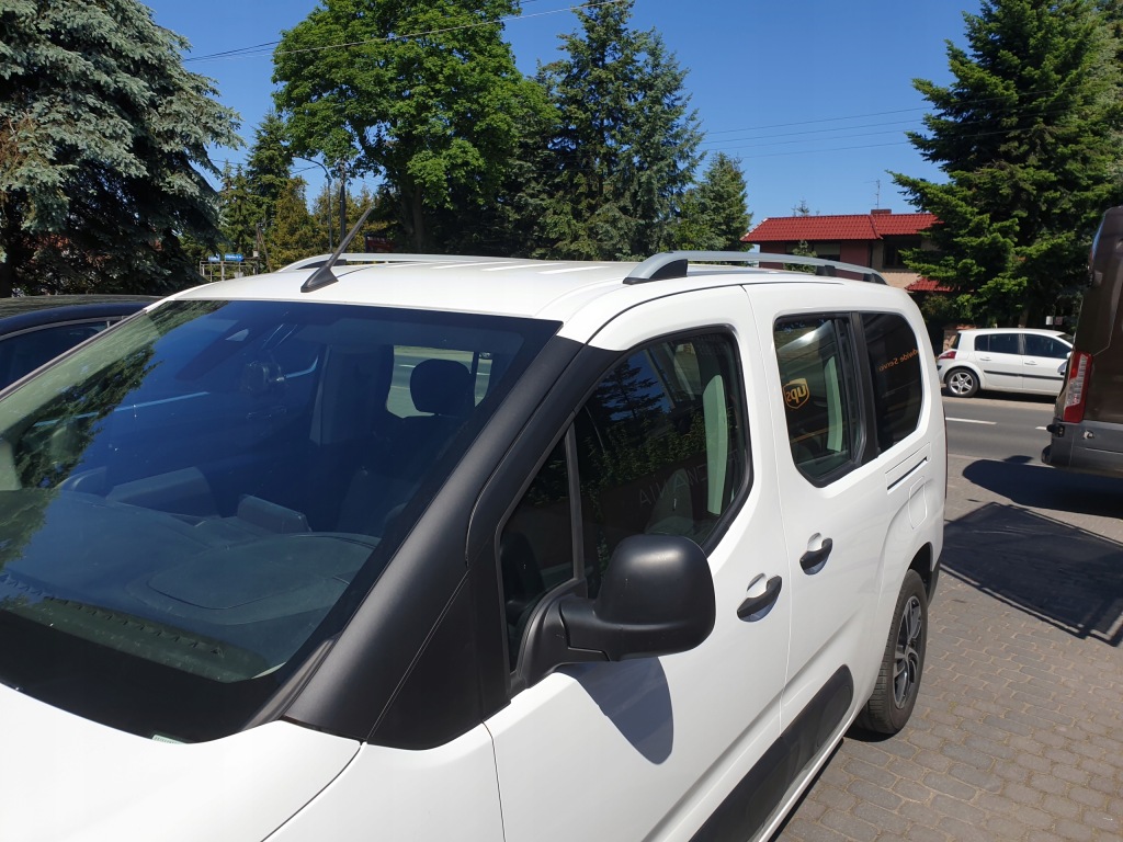 фото №3, Рейлинги кровельные citroen berlingo 2019+ short