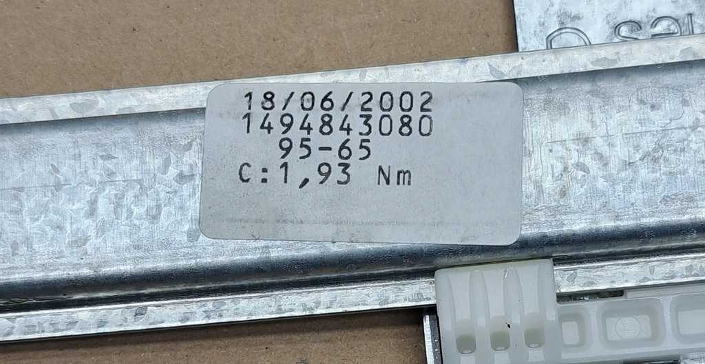 фото №5, Оригинал fiat механизм стекло подъемник ulysse lt