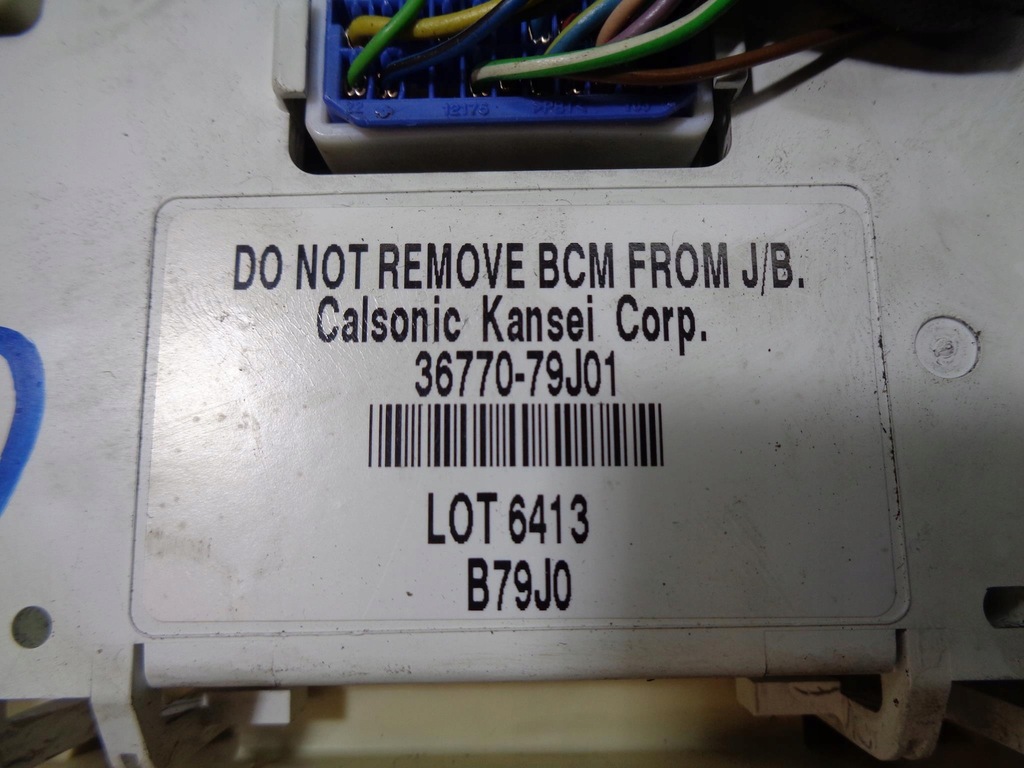 фото №8, Бортовий комп'ютер замок запалювання bsi fiat sedici sx4 1.6 16v 4x4