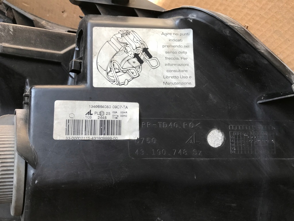 фото №7, Fiat ducato лампа ліва перед