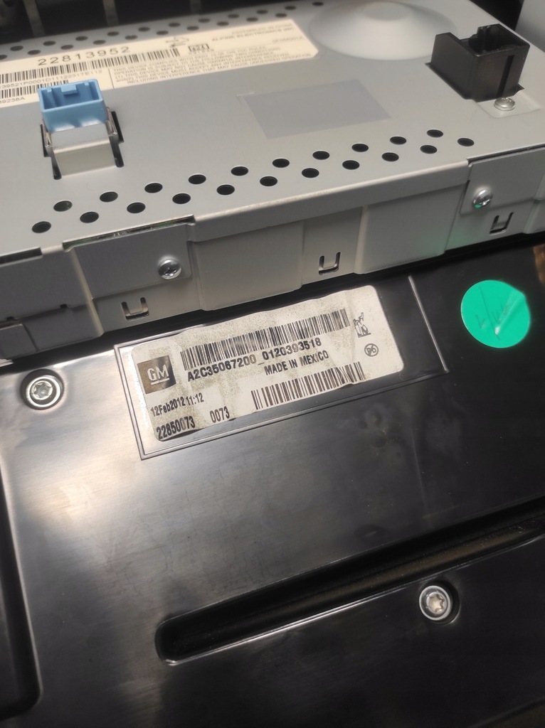 фото №2, Chevrolet volt панель управление радио дисплей