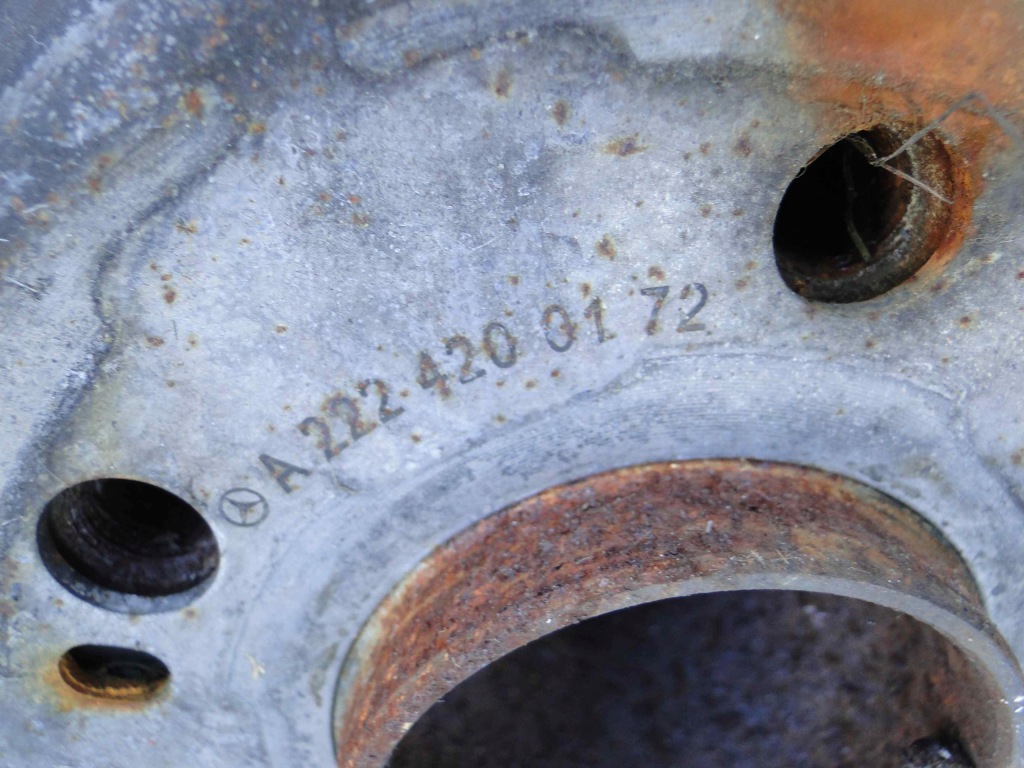 фото №8, Mercedes s klasa w222 222 диск тормозная передняя