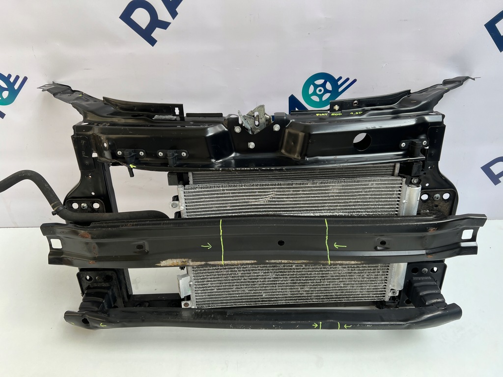 фото №1, Pas передній радіатор fiat 500