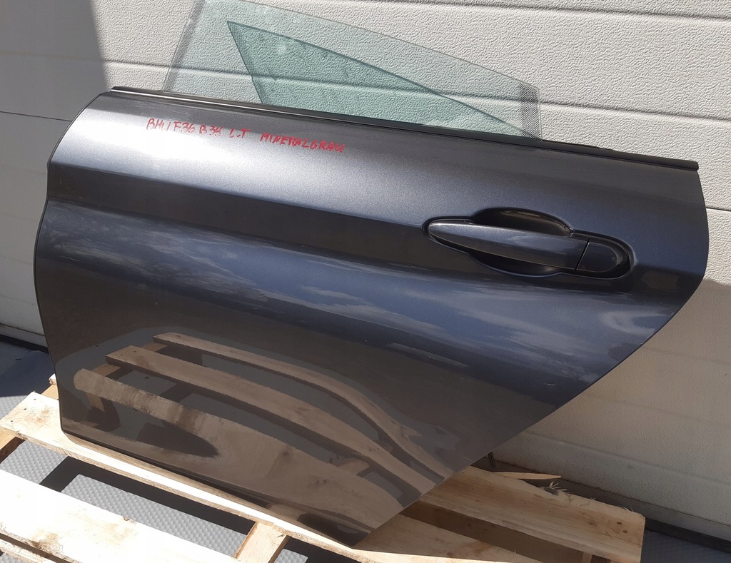 фото №7, Bmw 4 f36 gt 17r дверь левый задняя b39 mineralgrau