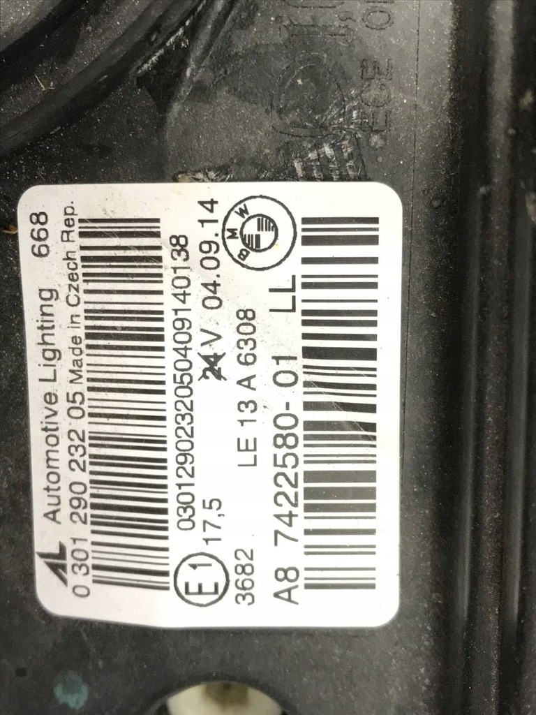 фото №13, Bmw 2 f45 2016 правая лампа передняя 7422580