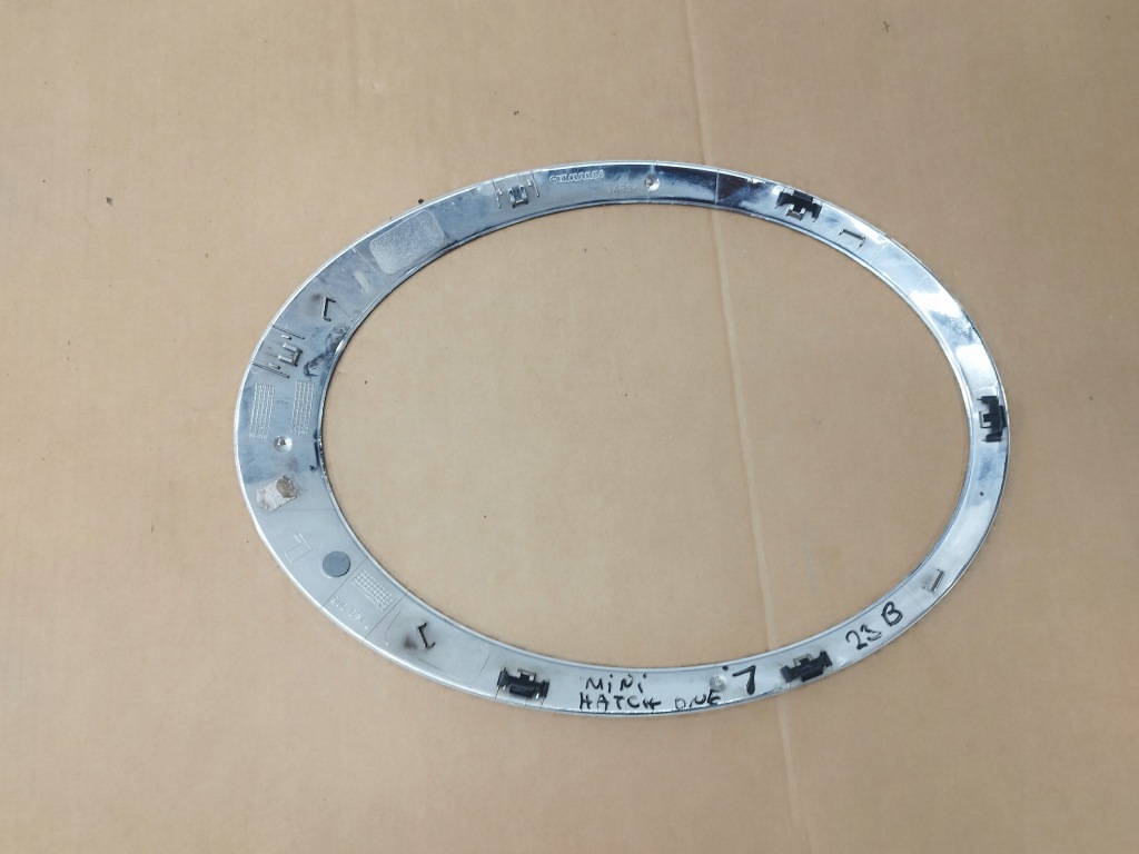 фото №10, Захист хром панель фари капот лампи лівий mini r56 lift 7149905