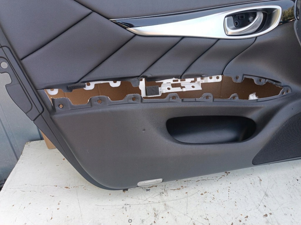 фото №4, Обшивка обивка дверь левый перед infiniti m37