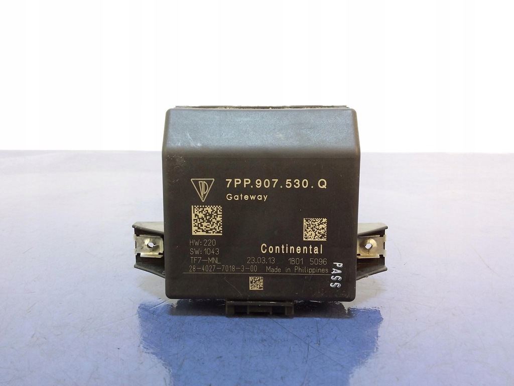 фото №1, Porsche cayenne ii 7p5 модуль блок управления шлюз