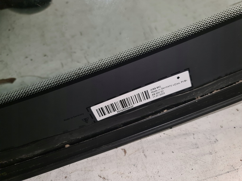 фото №5, Стекло лобовое porsche cayman 982845099af 23r оригинал